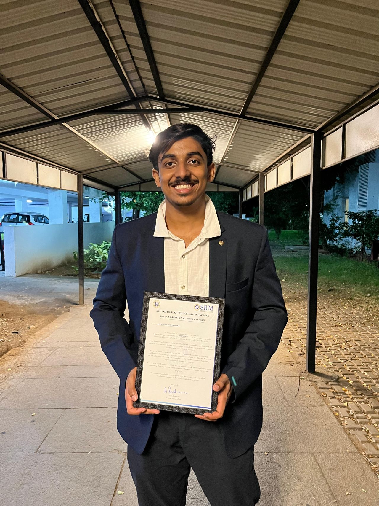 Krishanu Mahapatra — Secretary
